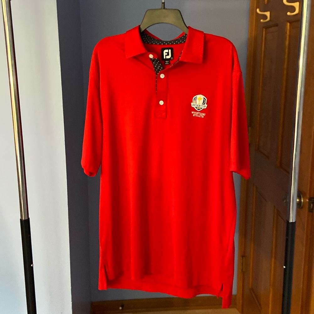 Mens FootJoy Ryder Cup 2020 Golf Polo